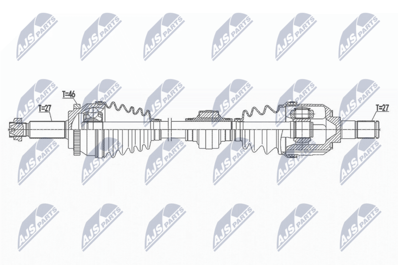 NTY NPW-HY-557 Drive Shaft
