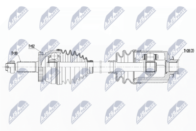 Drive Shaft NTY NPW-HY-563