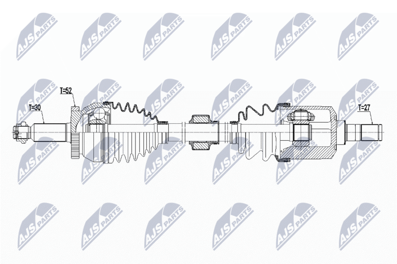 NTY NPW-HY-565 Drive Shaft