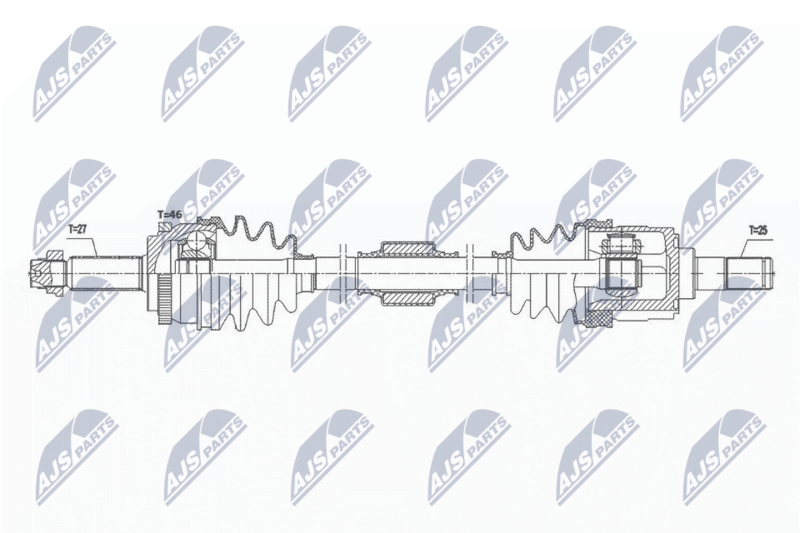 NTY NPW-HY-579 Drive Shaft