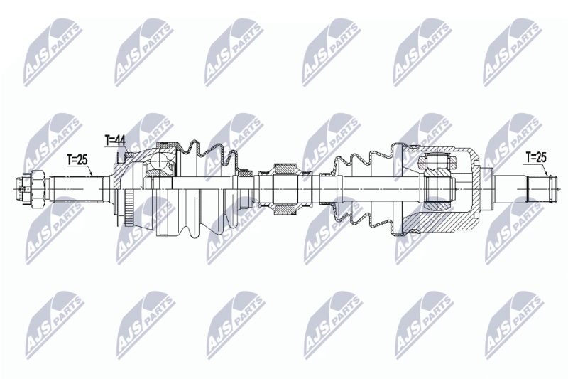 NTY NPW-HY-591 Drive Shaft