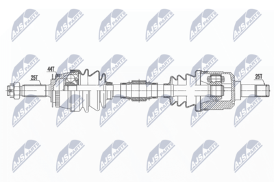 Drive Shaft NTY NPW-HY-593
