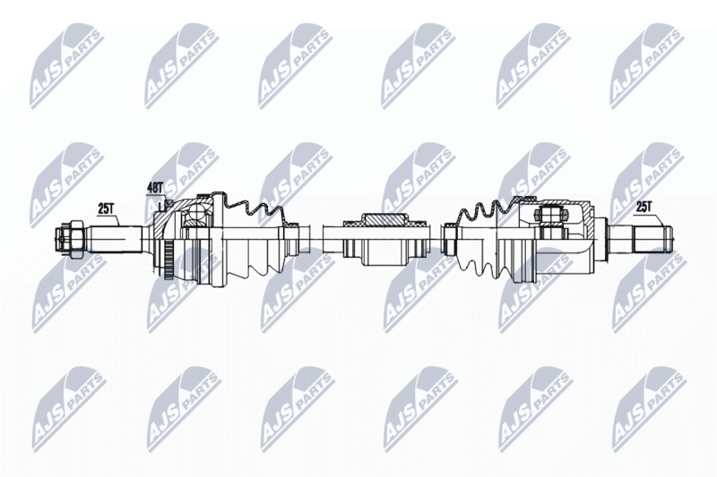 NTY NPW-HY-605 Drive Shaft