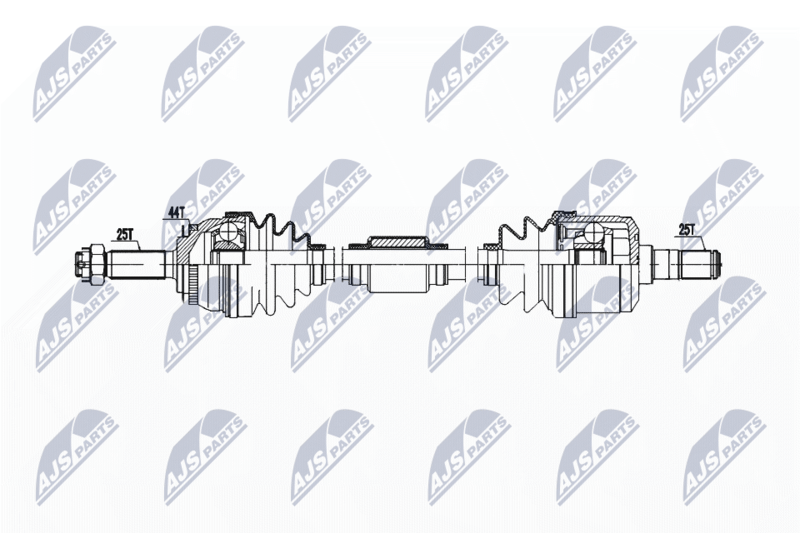 NTY NPW-HY-611 Drive Shaft