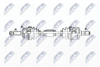 Drive Shaft NTY NPW-HY-611