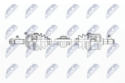 Drive Shaft NTY NPW-HY-613