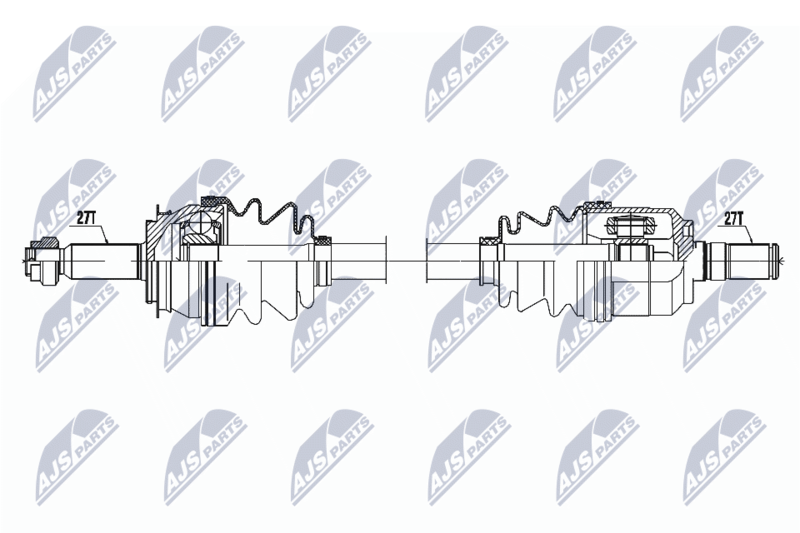 NTY NPW-HY-615 Drive Shaft