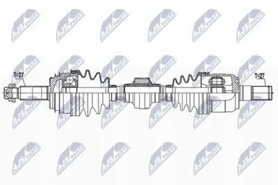 Drive Shaft NTY NPW-HY-620