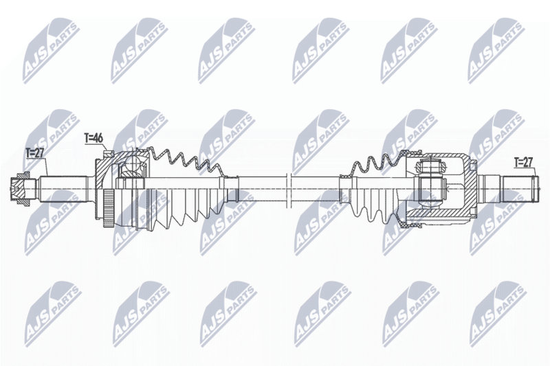 NTY NPW-HY-621 Drive Shaft