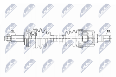 Drive Shaft NTY NPW-HY-628