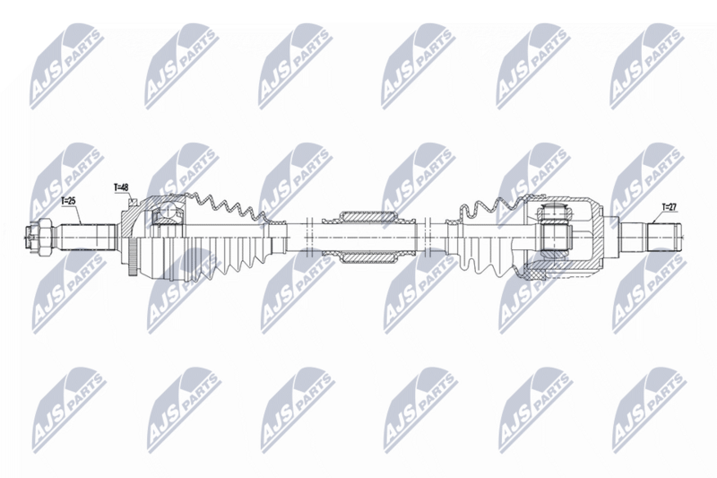 NTY NPW-HY-632 Drive Shaft