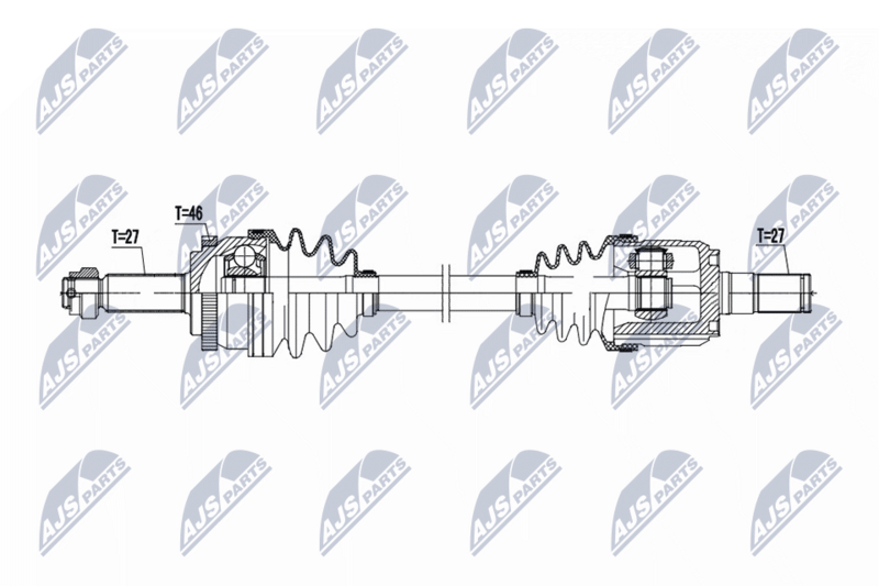 NTY NPW-HY-635 Drive Shaft