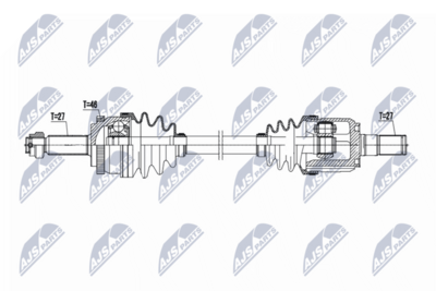 Drive Shaft NTY NPW-HY-636