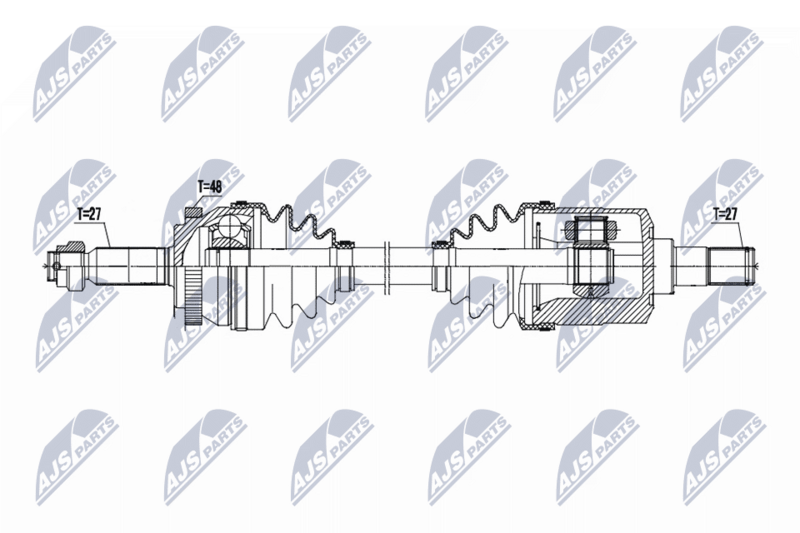 NTY NPW-HY-639 Drive Shaft