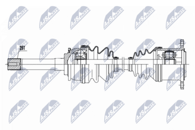 Drive Shaft NTY NPW-HY-640