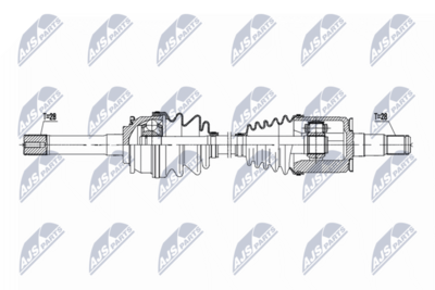 Drive Shaft NTY NPW-HY-641