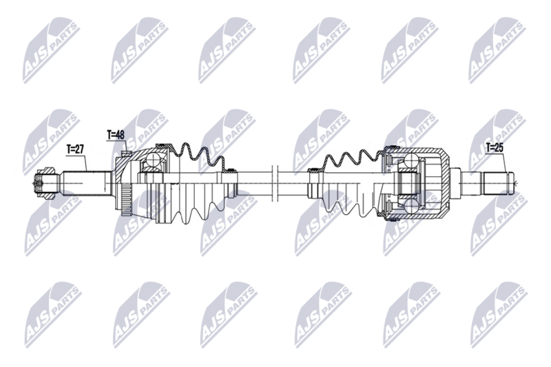 NTY NPW-HY-650 Drive Shaft