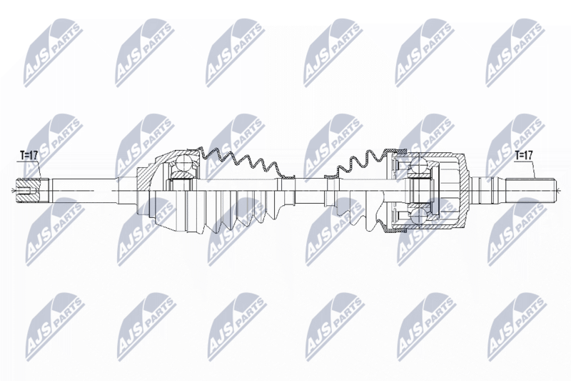 NTY NPW-IS-005 Drive Shaft