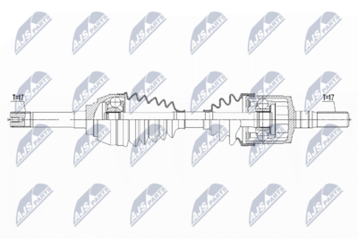 Drive Shaft NTY NPW-IS-005