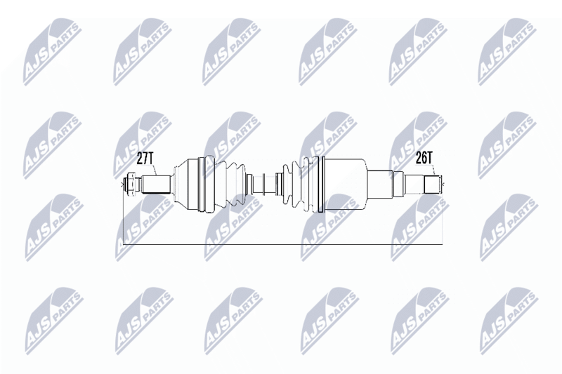 NTY NPW-JG-000 Drive Shaft