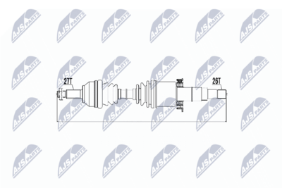 Drive Shaft NTY NPW-JG-001