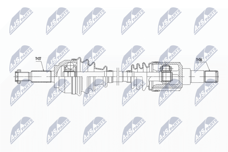 NTY NPW-JG-002 Drive Shaft