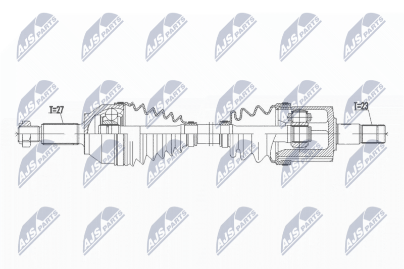 NTY NPW-JG-004 Drive Shaft