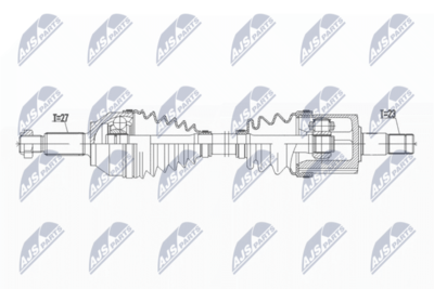 Drive Shaft NTY NPW-JG-004