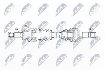 Drive Shaft NTY NPW-JG-006