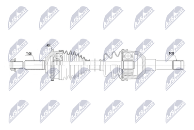 Drive Shaft NTY NPW-JG-018