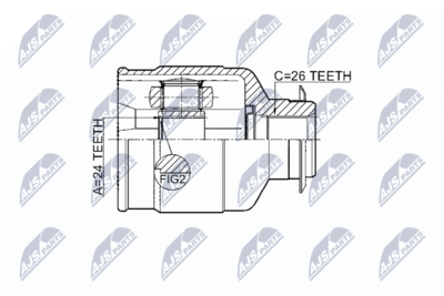 Joint Kit, drive shaft NTY NPW-KA-337