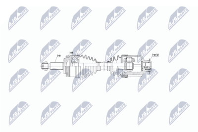 Drive Shaft NTY NPW-KA-342
