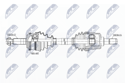 Drive Shaft NTY NPW-KA-344