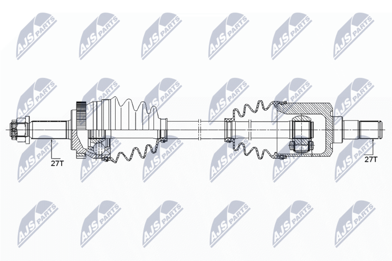 NTY NPW-KA-354 Drive Shaft