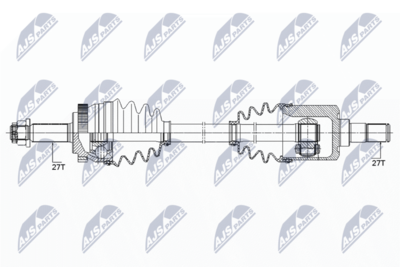 Drive Shaft NTY NPW-KA-354