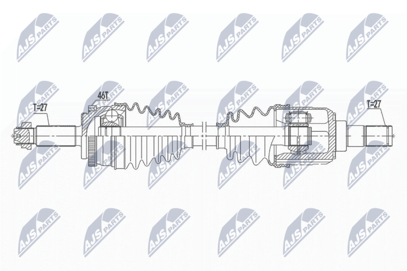 NTY NPW-KA-364 Drive Shaft