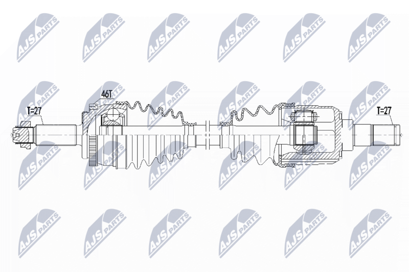 NTY NPW-KA-366 Drive Shaft