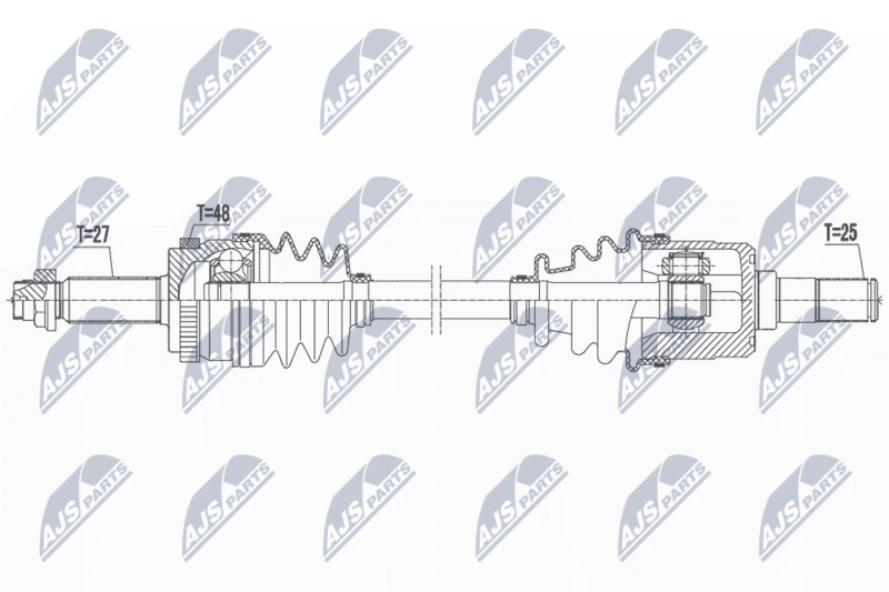 NTY NPW-KA-392 Drive Shaft