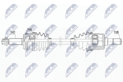 Drive Shaft NTY NPW-KA-392