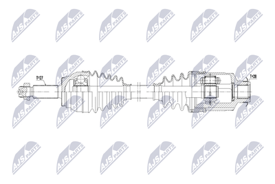 Drive Shaft NTY NPW-KA-406