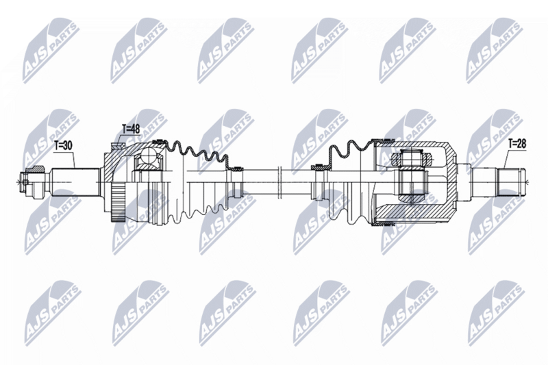 NTY NPW-KA-411 Drive Shaft