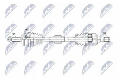 Drive Shaft NTY NPW-KA-416