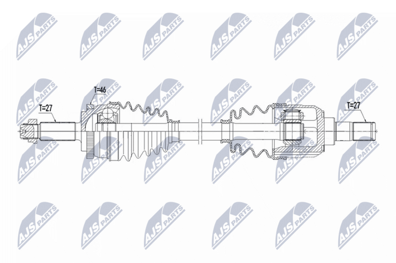 NTY NPW-KA-417 Drive Shaft