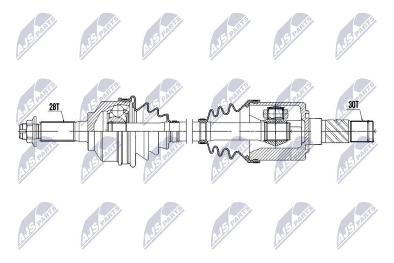 NTY NPW-KA-426 Drive Shaft