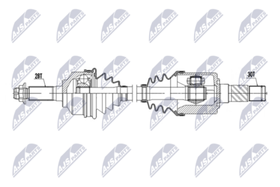 Drive Shaft NTY NPW-KA-426