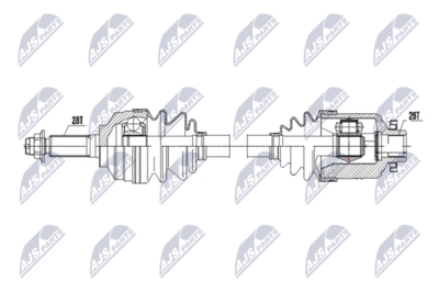 Drive Shaft NTY NPW-KA-428
