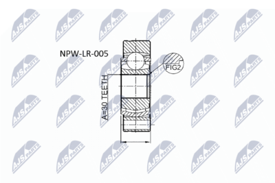 Joint Kit, drive shaft NTY NPW-LR-005