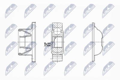 Joint Kit, drive shaft NTY NPW-LR-020