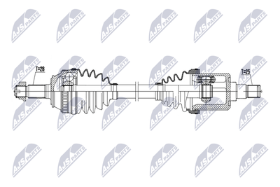 Drive Shaft NTY NPW-LR-037