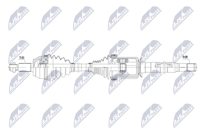 Drive Shaft NTY NPW-LR-049